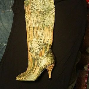 Irregular choice camo boots